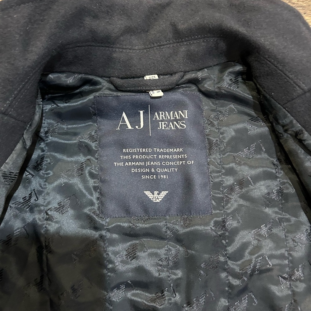 Armani Jeans Wool Blazer - Picture 3 of 4